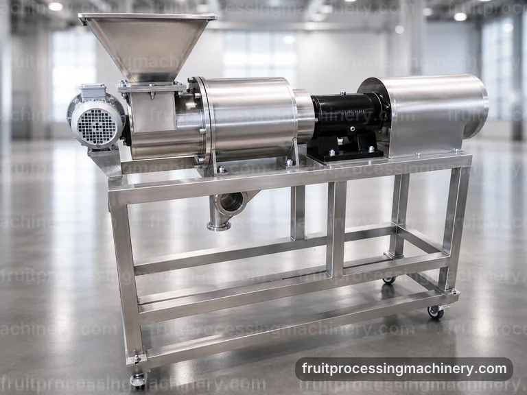 integrated fruit processing machinery, process scope and configuration: line controls and buffer logic connection view