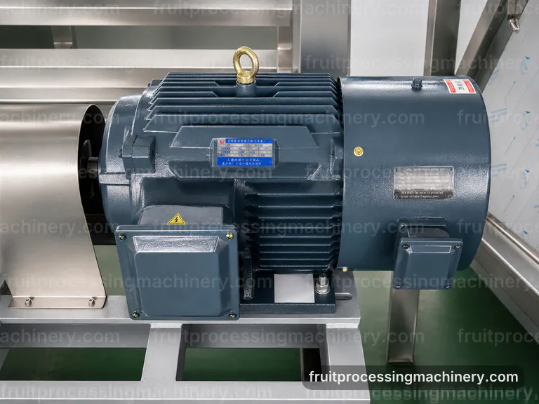 integrated fruit processing machinery, installation and maintenance: line controls and buffer logic connection view