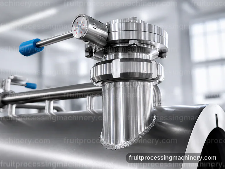 integrated fruit processing machinery, performance troubleshooting: integrated machinery train connection view